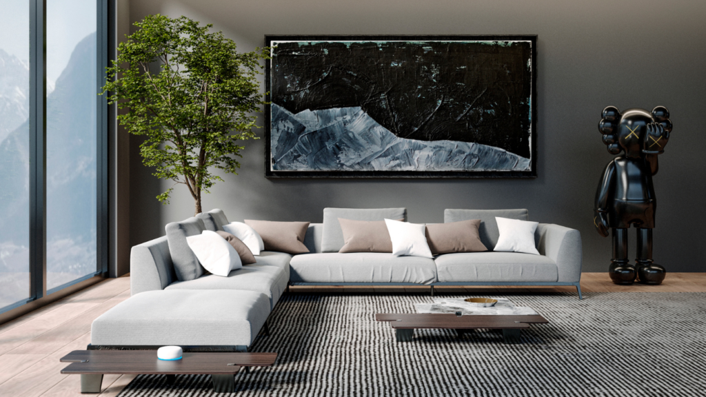 Black And Grey Modern Living Room Instagram Post (1)